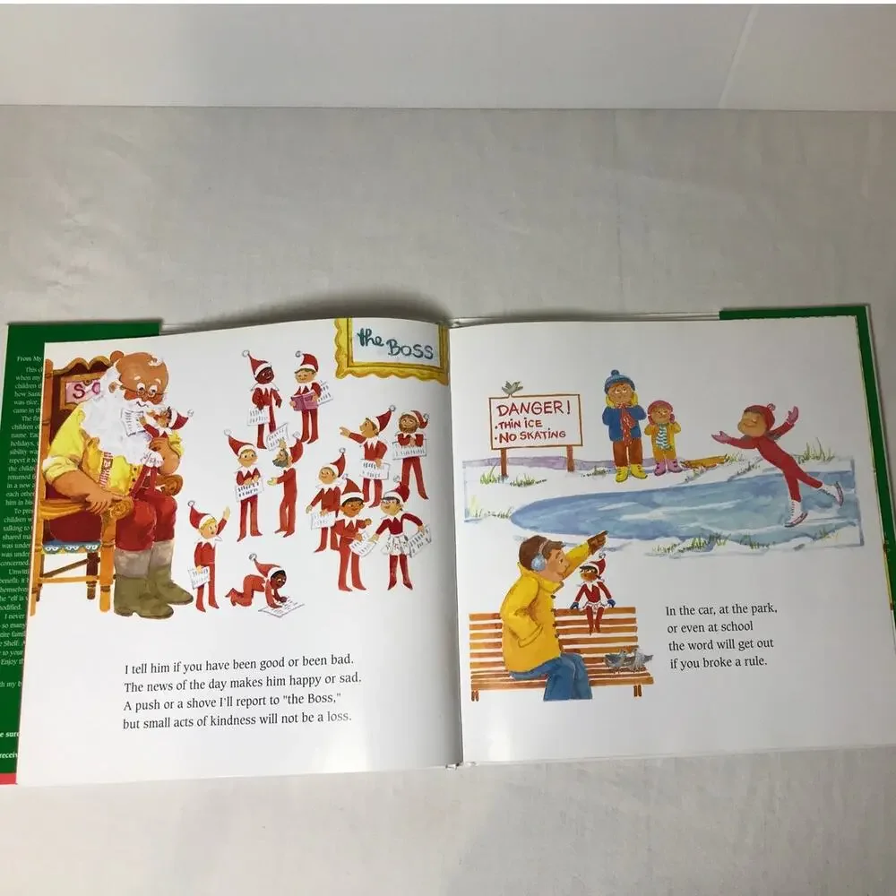 The Elf on the Shelf Christmas Girl Book Only